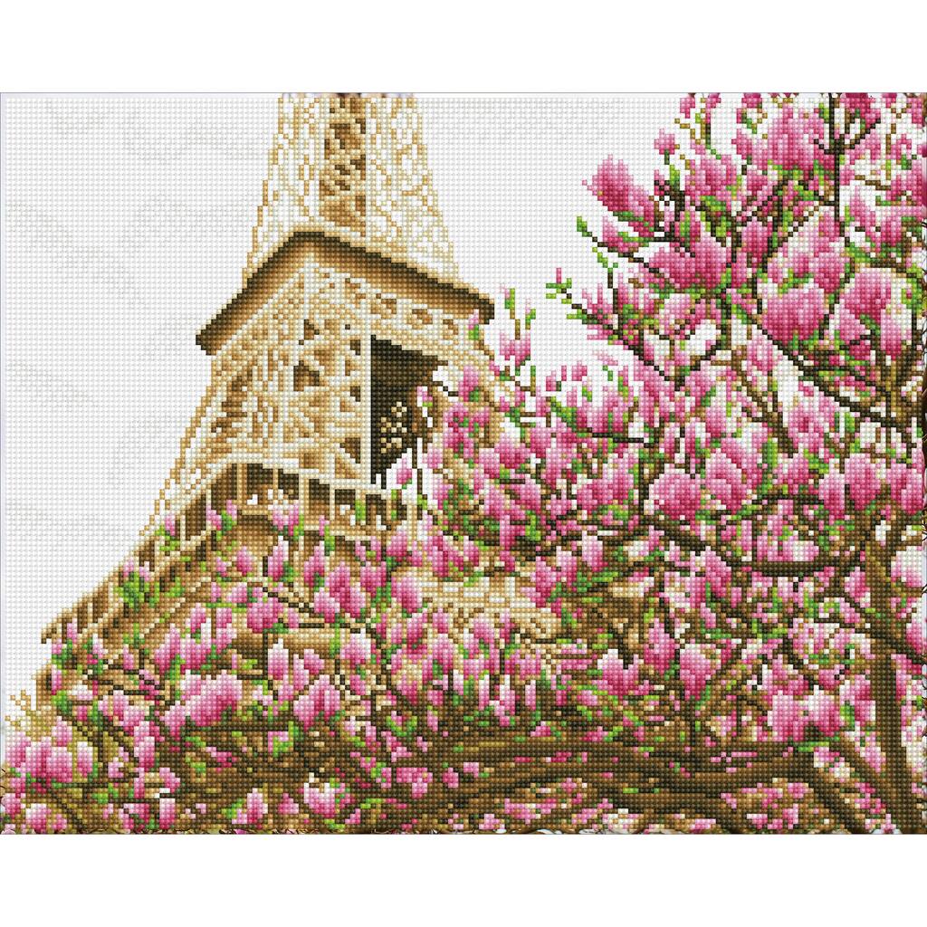 Diamond Dotz Facet Art Kit Eiffel Tower In Bloom Michaels